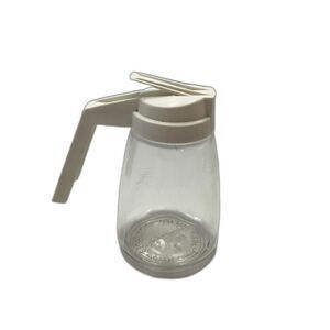 Vintage Glass Syrup Pitcher Dispenser Federal Housewares